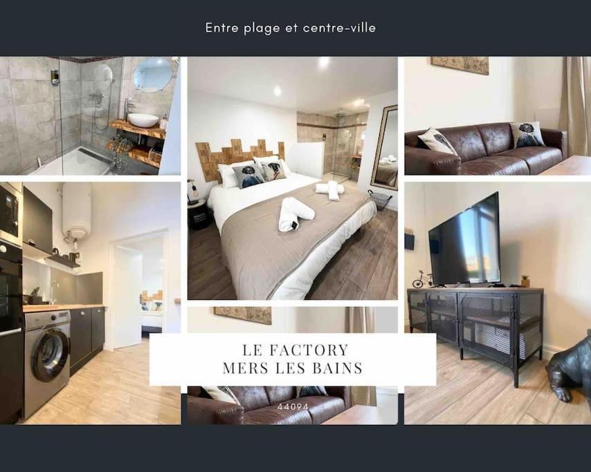 Le Factory Entre Plage Et Centre Ville 메르레뱅 외부 사진